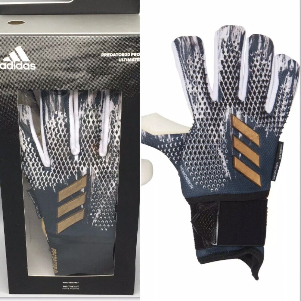 adidas GL Predator 20 Pro Ultimate Demonskin Goalkeeper Soccer Gloves 10 $180